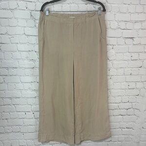 J. Jill Tencel Pull-On Cropped Pants Medium Tall